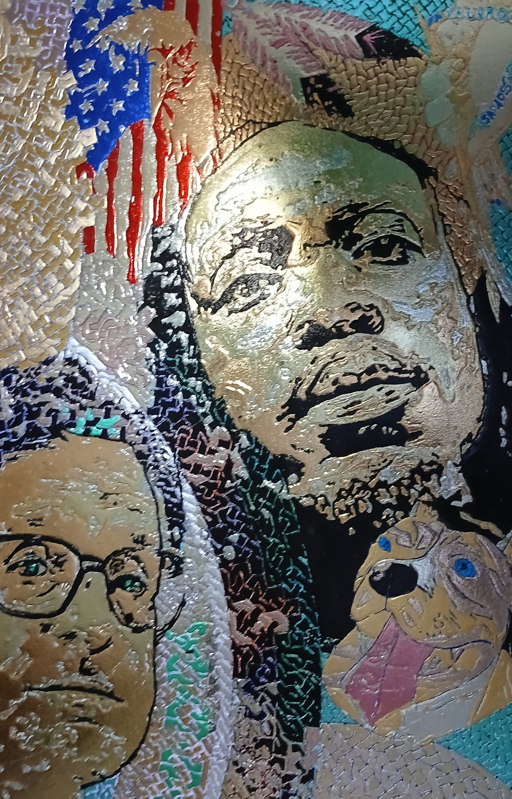Custom Hand-Painted Portrait | Golden Art
