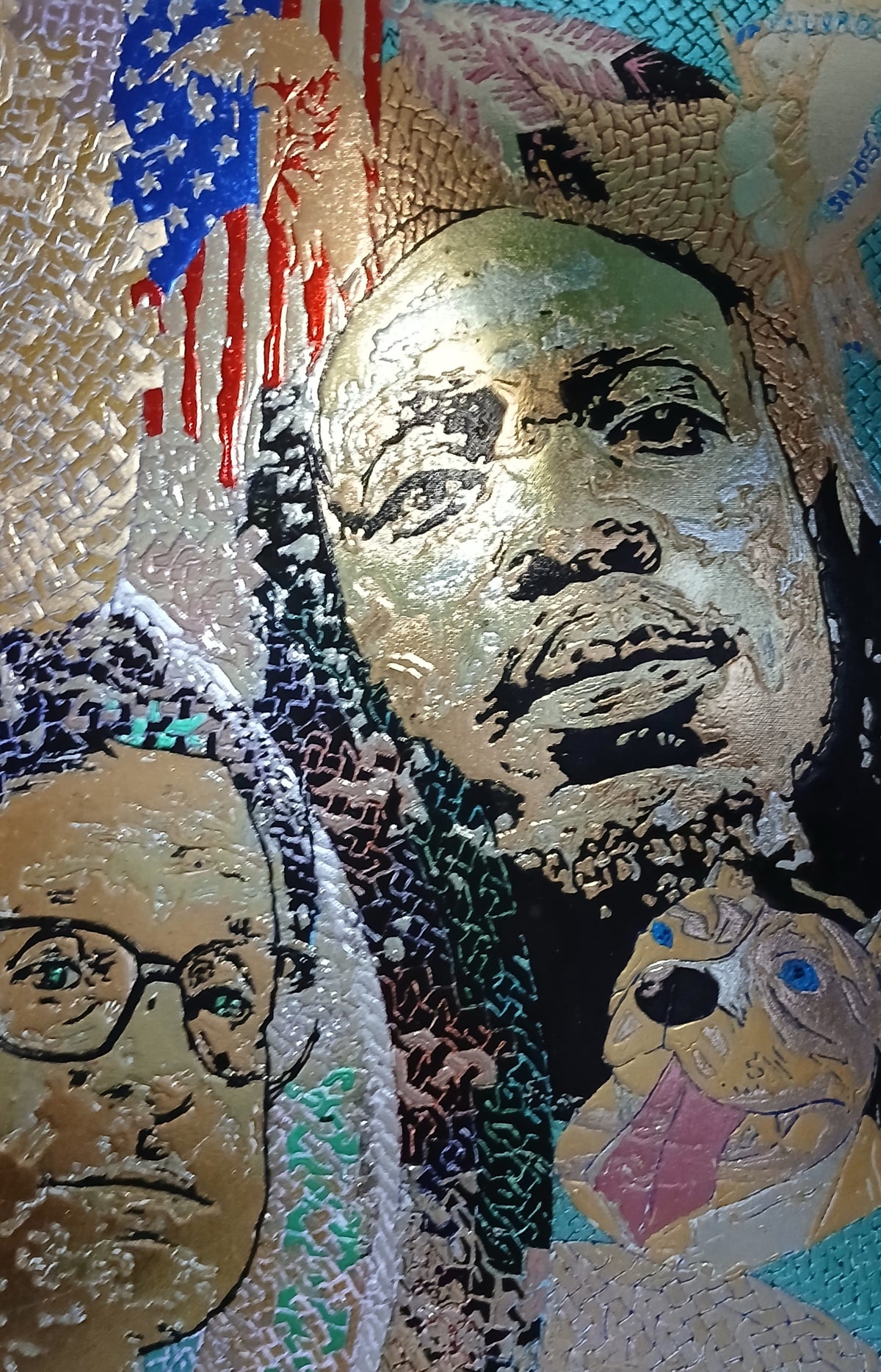 Custom Hand-Painted Portrait | Golden Art