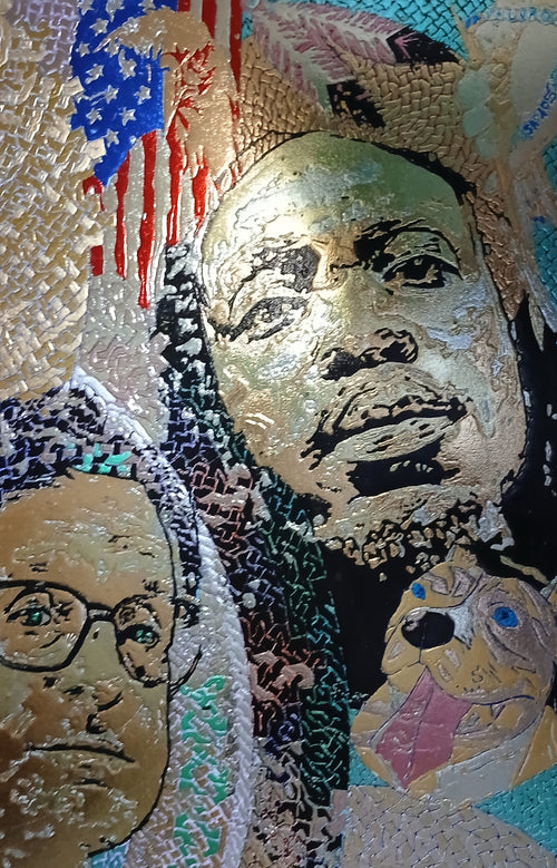 Custom Hand-Painted Portrait | Golden Art
