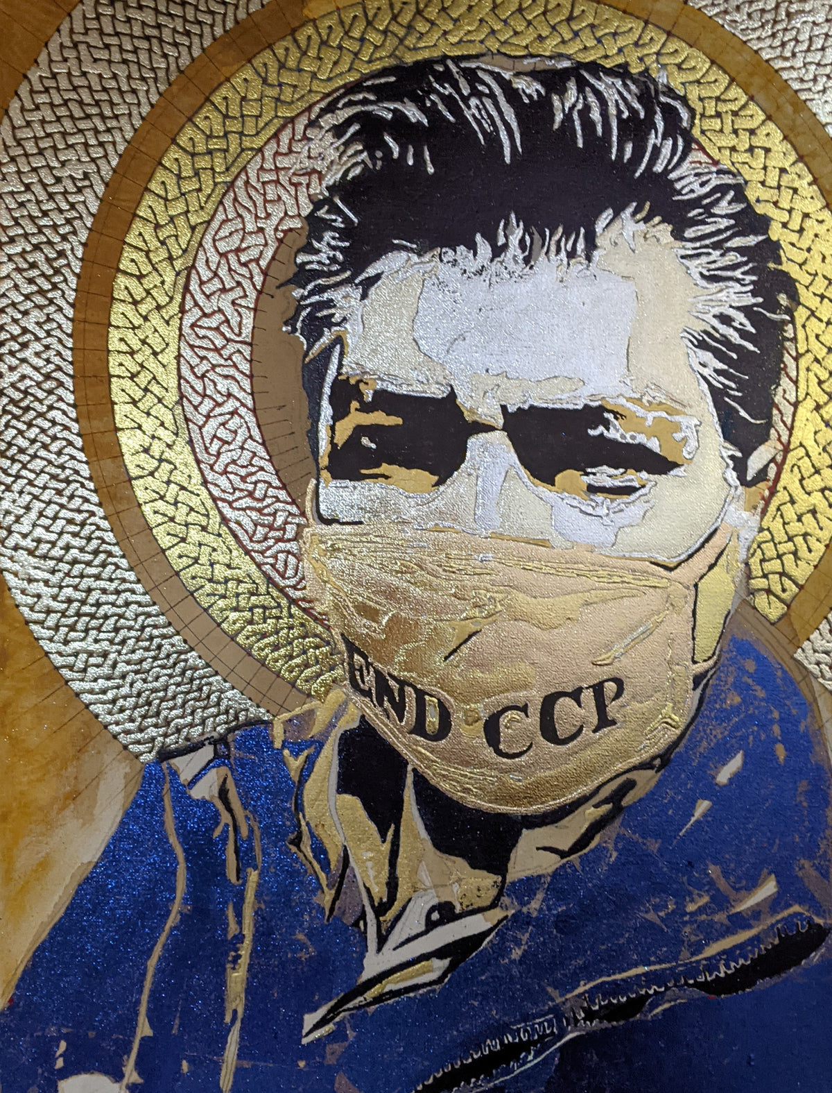 Custom Hand-Painted Portrait | Golden Art