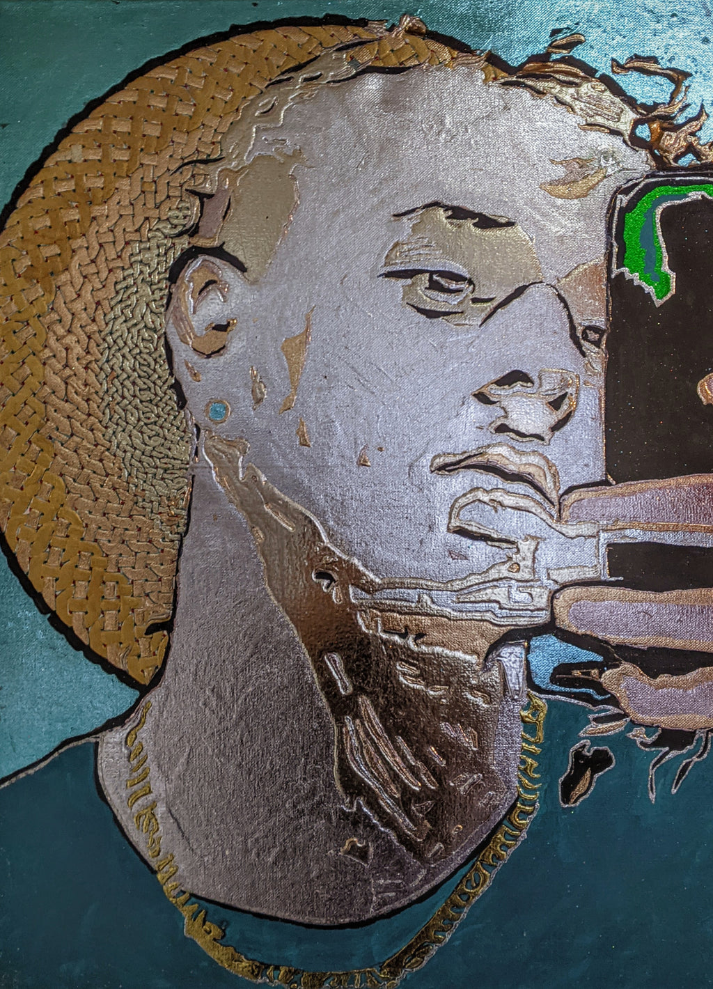 Custom Hand-Painted Portrait | Golden Art