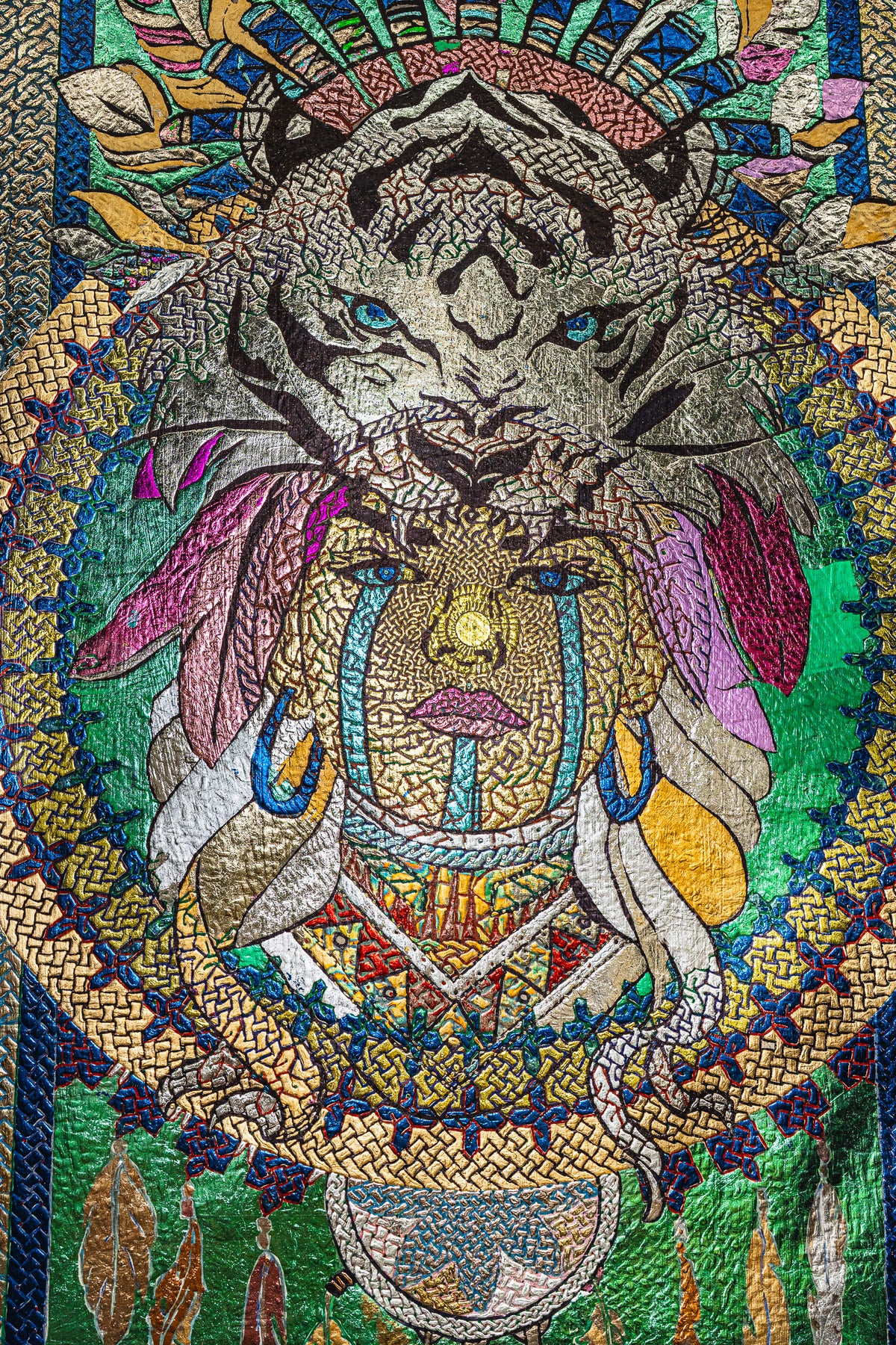 Custom Hand-Painted Portrait | Golden Art